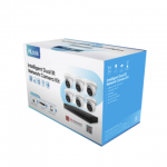 HiLook Kits IK-6486TH-MM/P/HIK AUS ,Include 6* 6MP fixed turret network cameras + 8-channel PoE NVR + 4TB HDD