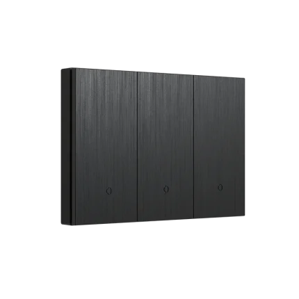 KGD-K118-3G-ALU-BL-Z Konec Smart Switch Floating Button 3G Brushed Metal Black