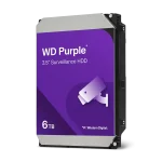 WD Purple Surveillance Hard Drive - 6TB - WD64PURZ